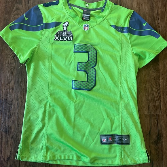 Nike Seattle Seahawks Russell Wilson Jersey - Picture 1 of 6